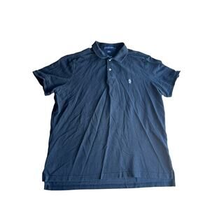 U.S. Polo Assn. Since 1890 Vintage Men's Golf Polo Shirt Navy Blue Size XL